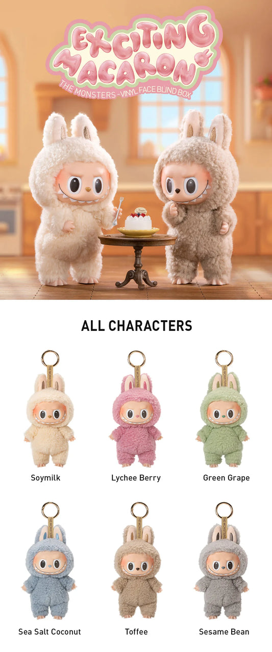 POPMART x THE MONSTERS Exciting Macarons Series Blind Box